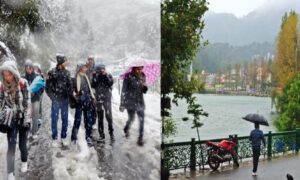 नैनीताल में मौसम का बदला मिज़ाज, बारिश के बाद बढ़ी बर्फबारी की उम्मीदें