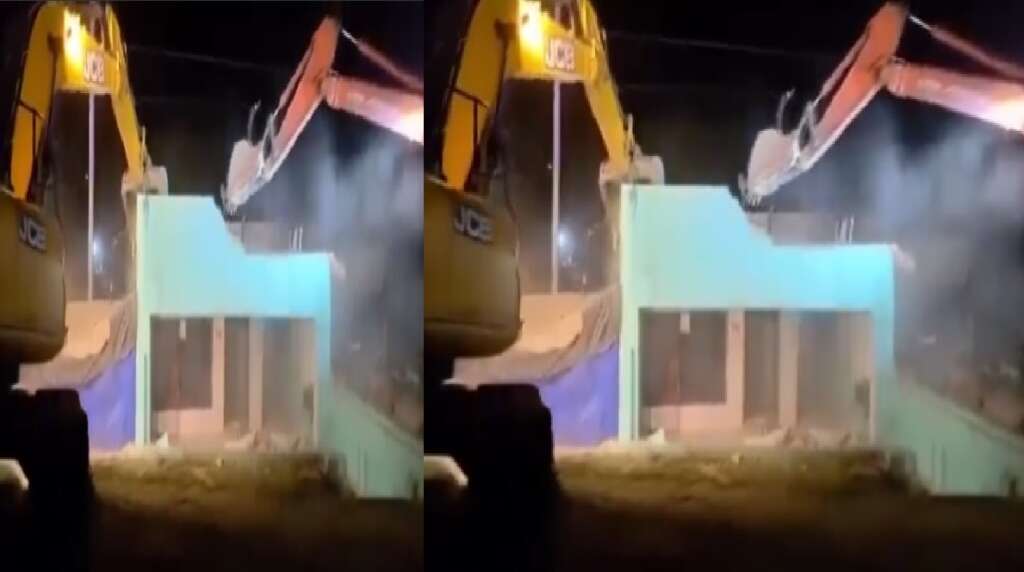 Bulldozer Action Uttarakhand